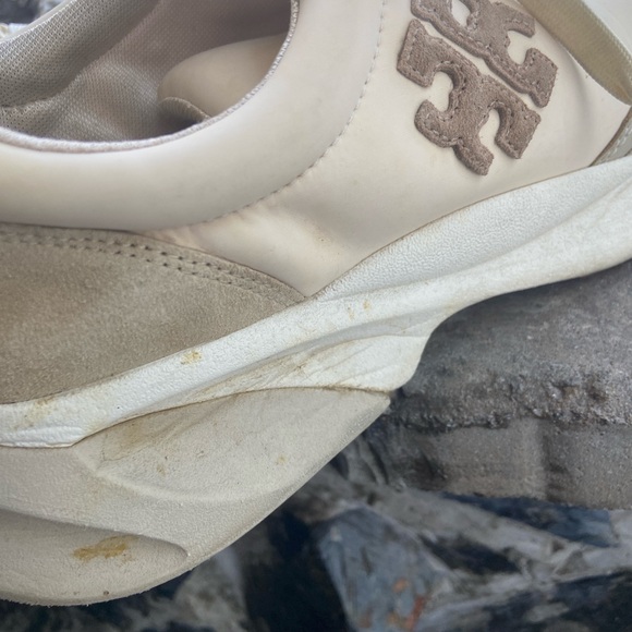 Tory Burch Beige and Cream Sneakers - Picture 13 of 14